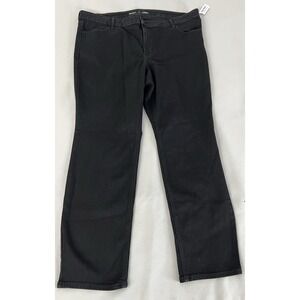 OLD NAVY NWT HIGH RISE‎ WOW STRAIGHT JEANS SIZE 22 Black NWT